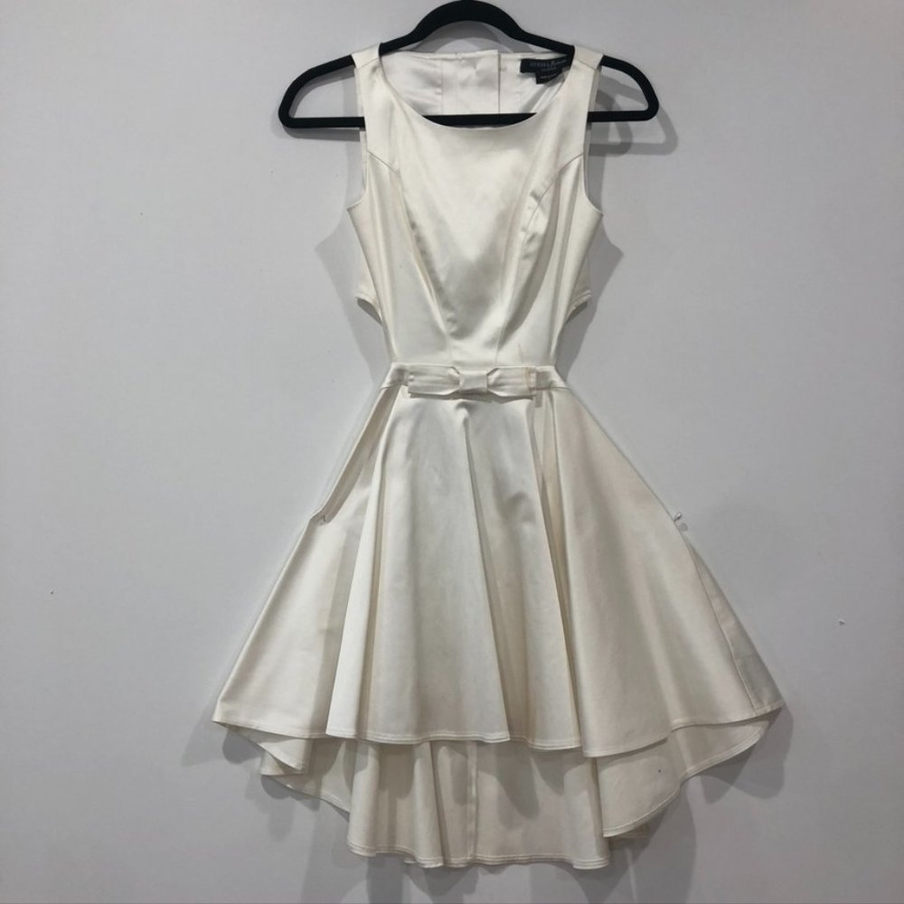 Guess by Marciano White Cut-Out Dress